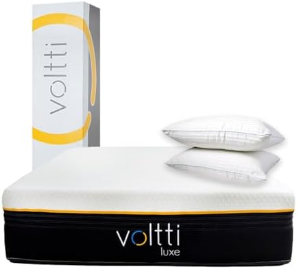 Voltti Colchón King Hibrido + 2 Almohadas Microfibras | 30 CM | Nano Memory Foam & Resortes Encapsulados | Cubierta Removible y Lavable | Ergonomico y Ortopedico | Disminuye Puntos de Presión  .mx: Hogar y Cocina