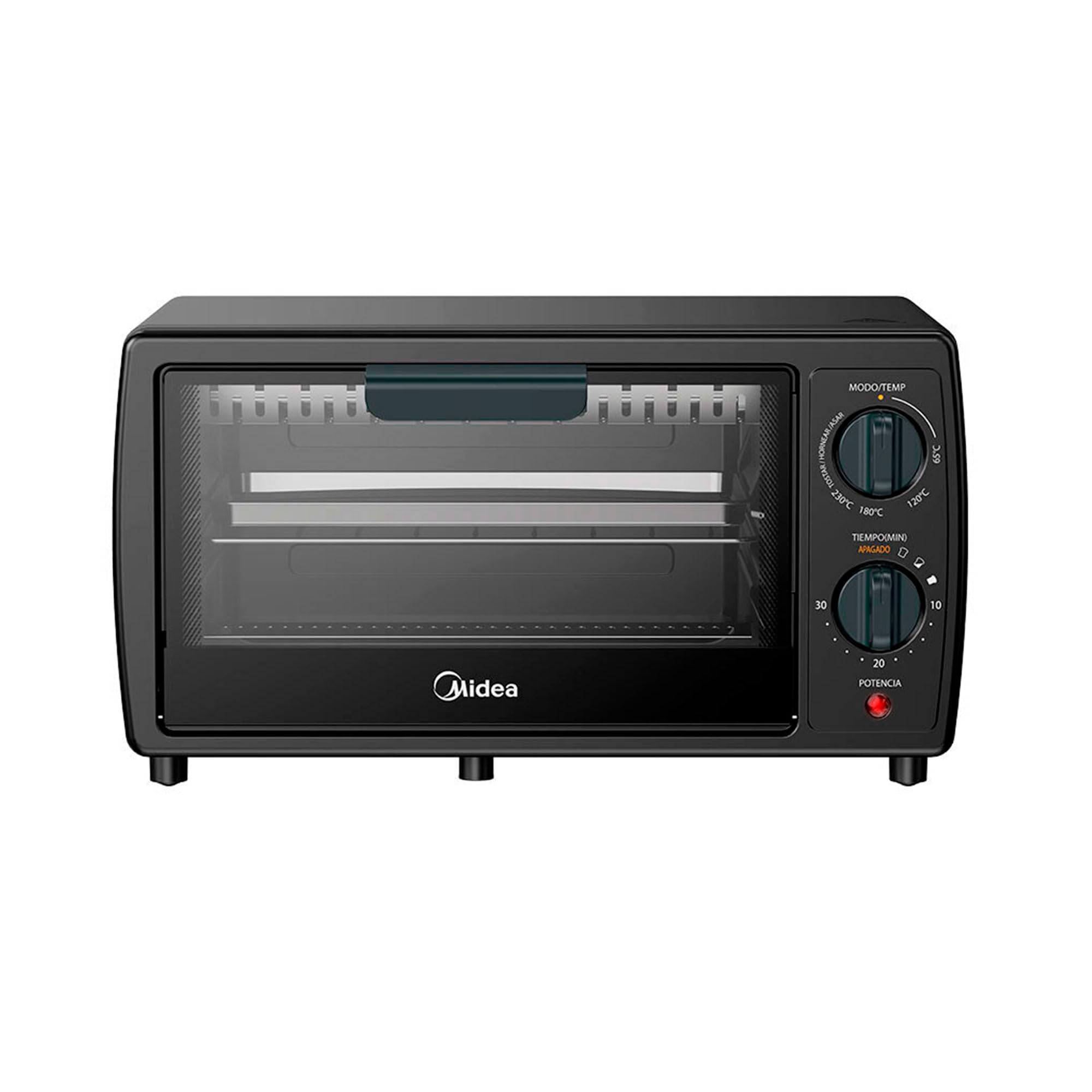Midea MMTB12MS2B Horno tostador eléctrico, 12L, XpressBake
