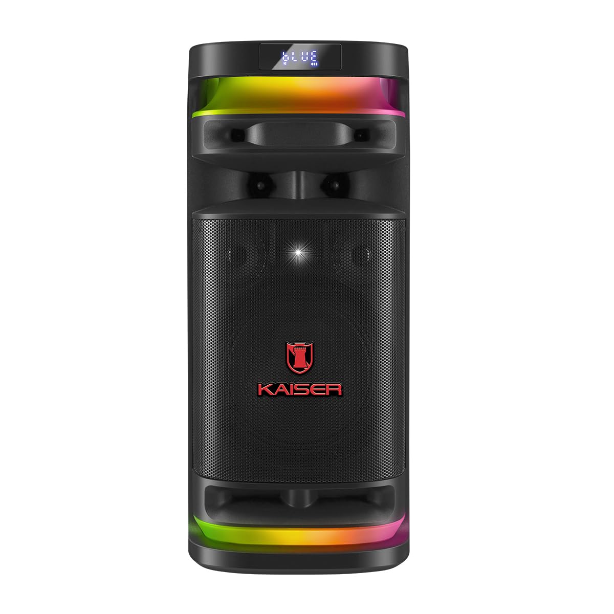 Kaiser One Body 8 Pulgadas+ TW Pulgadas + MD 2.5 Pulgadas Luz led RGB KSR-Link Recargable Bluetooth 40W RMS KSB-4008